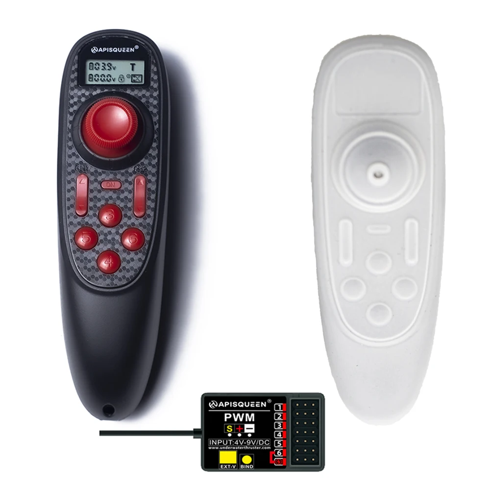 ApisQueen A300 2 4 ГГц 6-канальный непромокаемый пульт дистанционного управления с