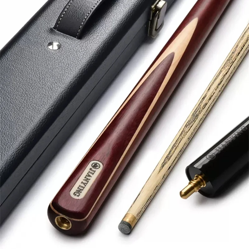 Деревянный бильярдный кий снукер 145 см черная восемь палочек масштаб 3/4 вал из