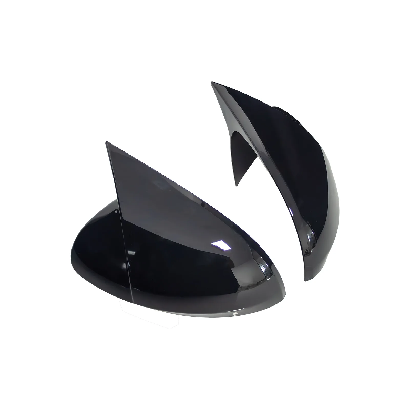 

Пара накладок на боковые зеркала заднего вида для Volkswagen Tiguan 2008-2017, декоративные накладки на зеркала заднего вида, автомобильные аксессуары