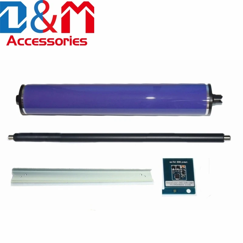 

1Sets. Cleaning Blade+OPC Drum+PCR Charge Roller for Xerox DC 240 242 250 252 260 WC 7655 7665 7675 013R00603