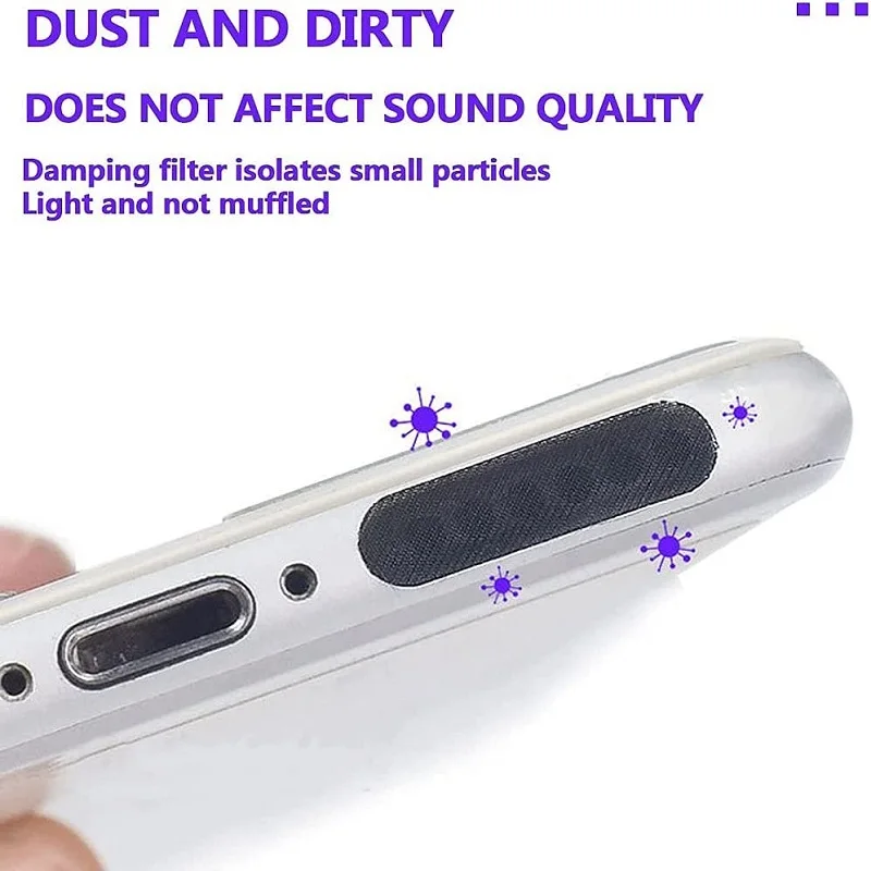 Universal Mobile Phone Dustproof Net Stickers Speaker Mesh Anti Dust Proof Adhesive Sticker Trumpet Dustproof Net Accessories