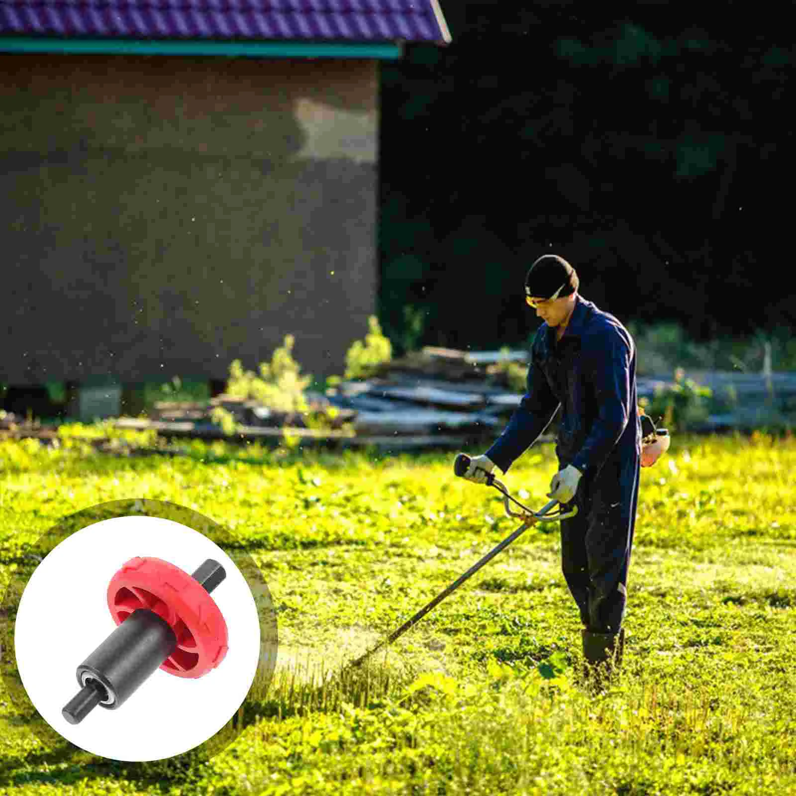 

1pc Lawn Push Mower Hands Push-Type Push Mower Car Accessory