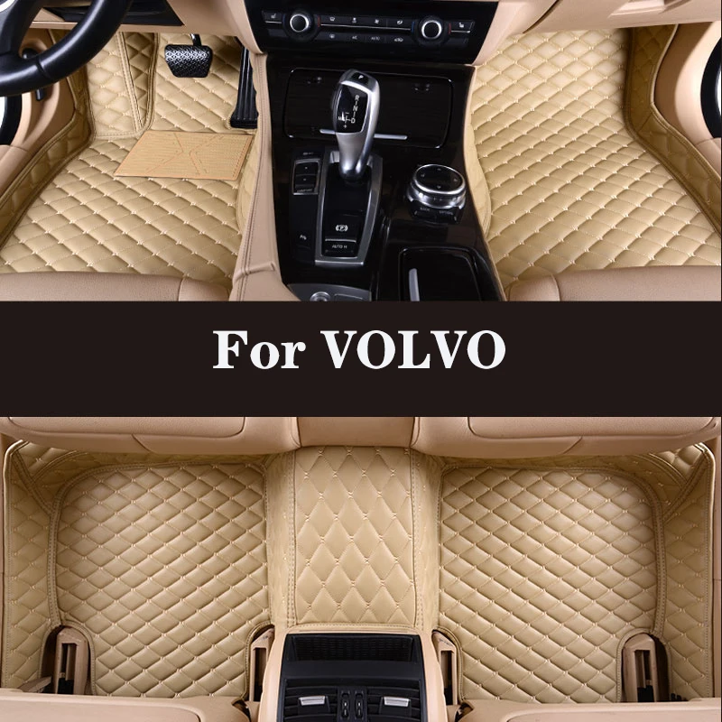 

Full Surround Custom Leather Car Floor Mat for VOLVO C30 C70 S40 S60 S70 S80 S90 V40 V50 V60 V90 XC40 XC60 XC70 XC90(5seat)