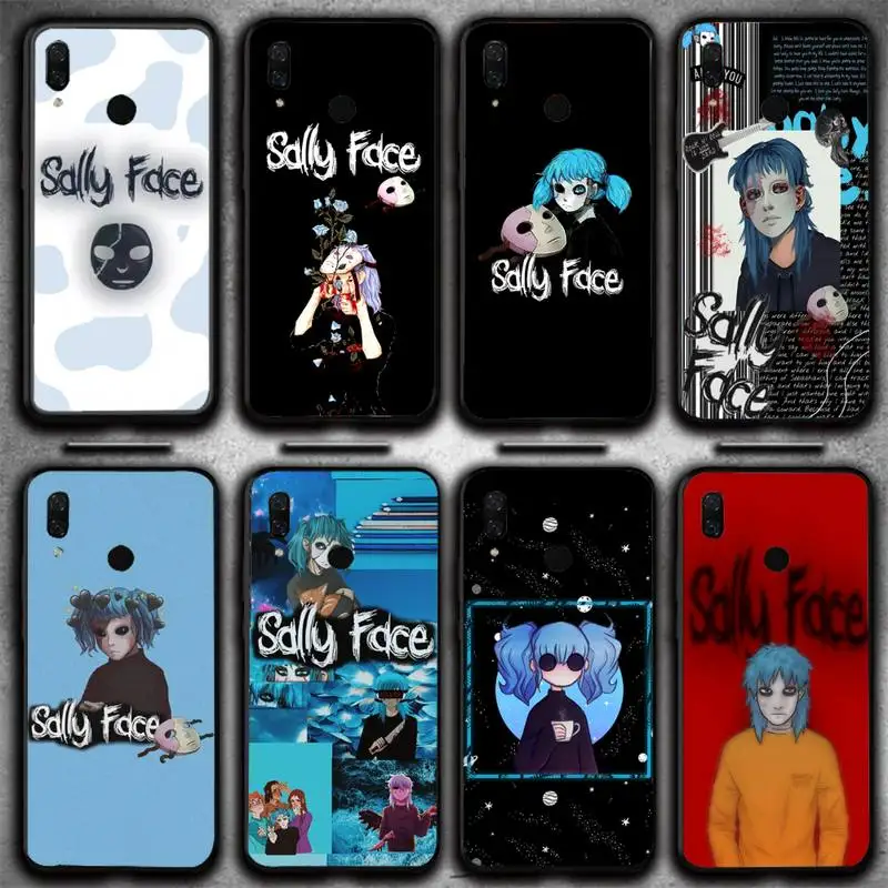 

Sally Face Cartoon Phone Case For Xiaomi 11 10 12Spro A2 A2lite A1 9 9SE 8Lite 8explorer F1 Poco 12S Ultra Cove