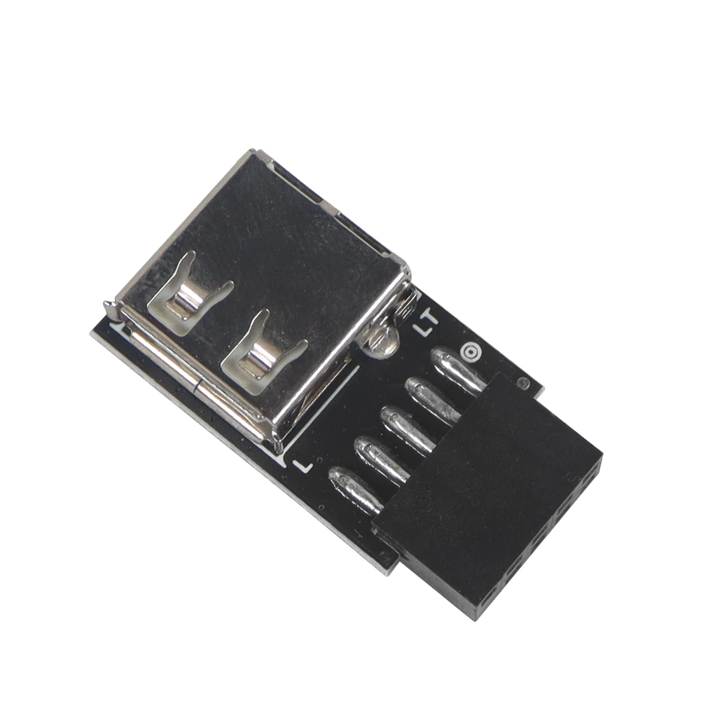 USB 2 0 удлинитель материнская плата 9Pin к TYPE-C A-KEY передний разъем конвертер USB3.2 TYPE-E