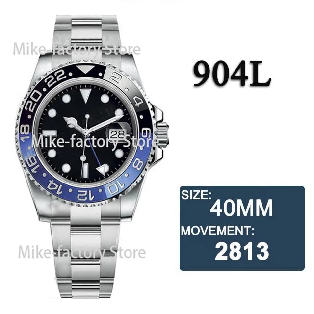 

Automatic Mechanical Watch 904L Stainless Steel Luminous Waterproof aaa Luxury Watches Men Sports watches