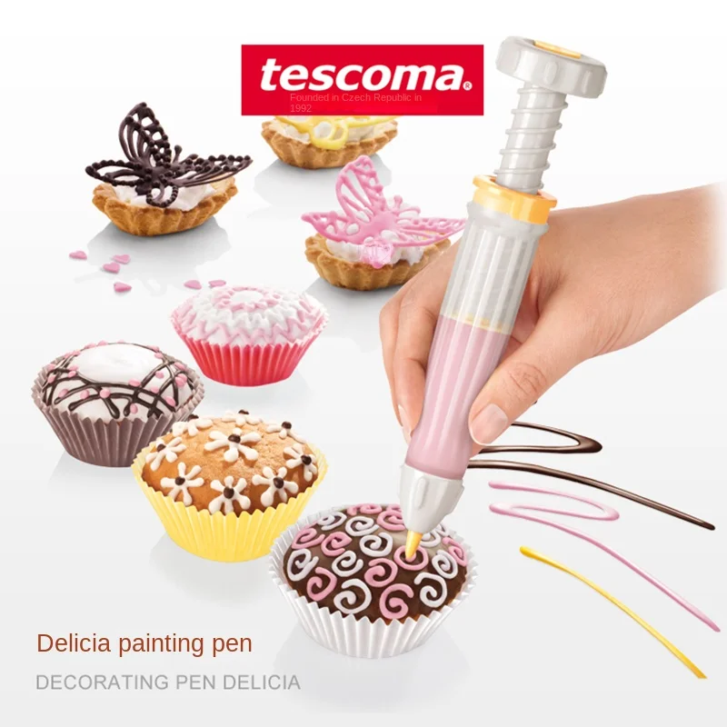 

Decorating Pen Squeezing Chocolate Cake Decoration Sauce Pastry Writing Baking Tools