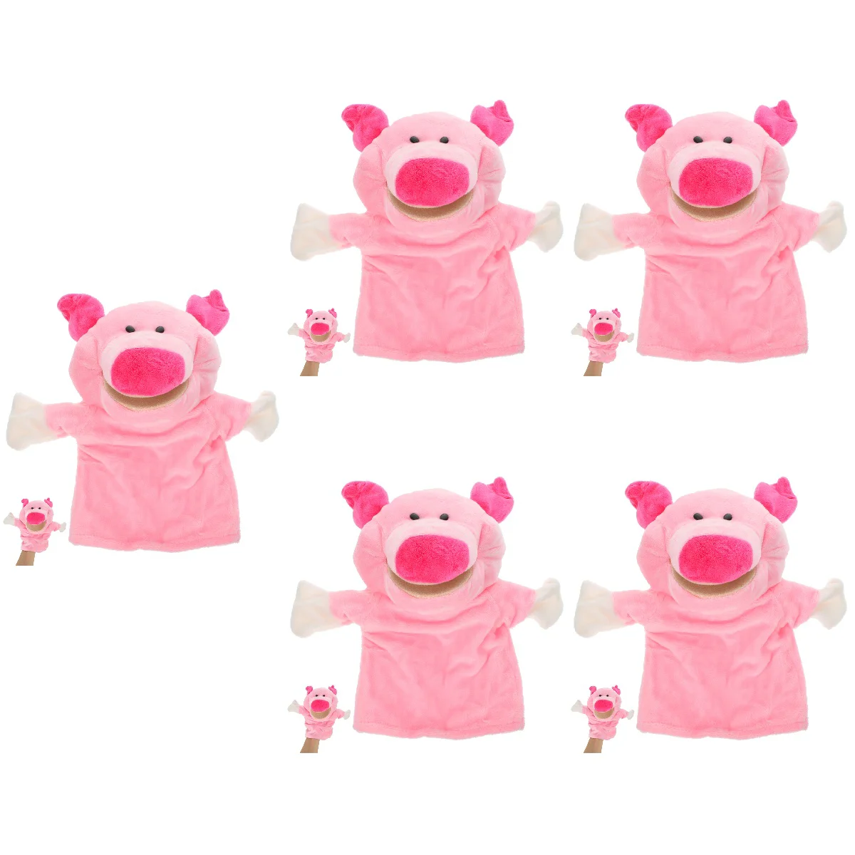 

5 шт., плюшевые игрушки-кролики для детей