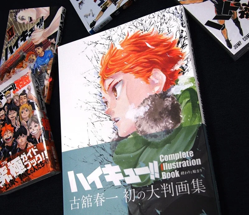 Аниме Хайкю!! Shoyo Hinata Косплей Художественный альбом Мультяшные картины Антология