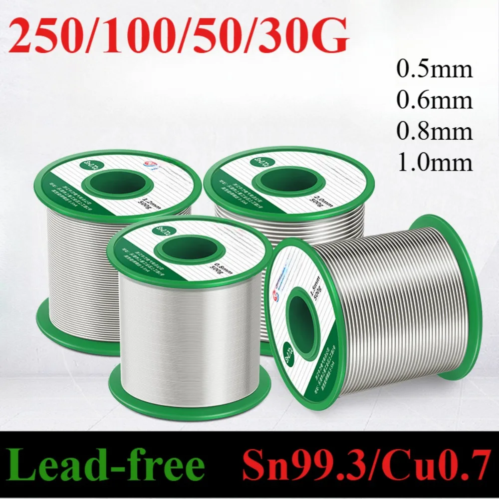 

Бессвинцовая паяльная проволока Sn99.3/Cu0.7