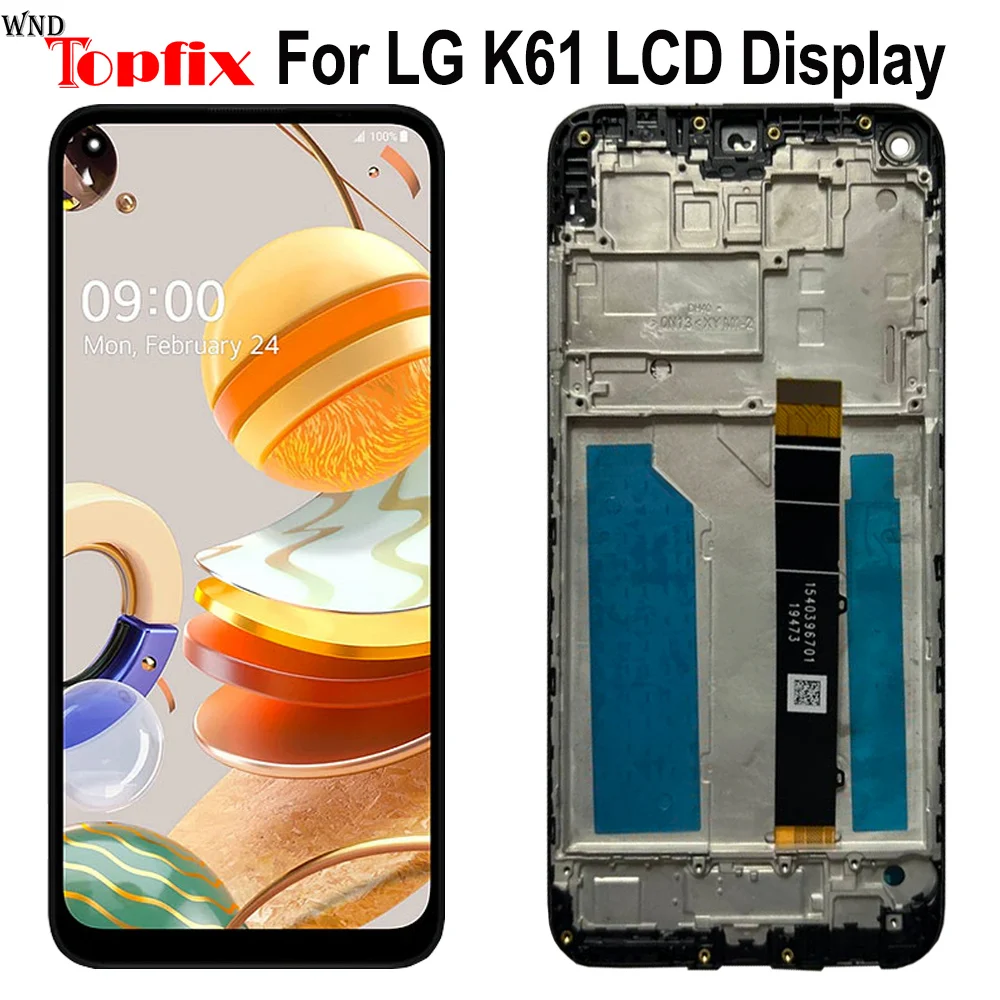 ЖК-дисплей 6,53 дюйма для LG K61 LM-Q630, сенсорный экран, сенсорная панель, дигитайзер в сборе для LMQ630EAW LM-Q630EAW, ЖК-дисплей
