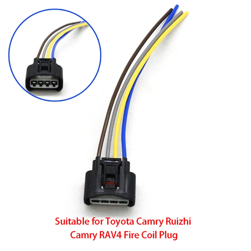 

1Pcs Car Ignition Coil Connector Plug for Toyota Camry Corolla Ritz Camry RAV4 DJ7042B-2.2-21