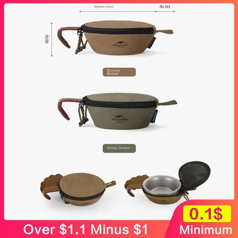 Сумка для кемпинга и пикника водонепроницаемое снаряжение парусиновая миска