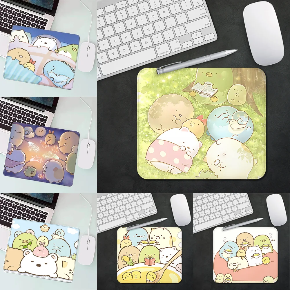 Kawaii розовый Sumikko Gurashi игровой коврик для мыши XS маленький ПК геймер украшение