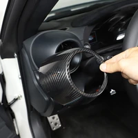 for toyota 86 for subaru brz 2022 real carbon fiber car dashboard side air vent outlet frame trim cover car accessories