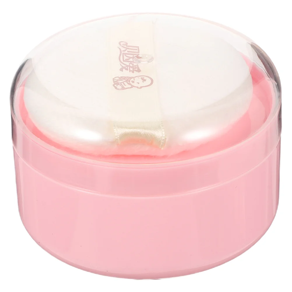

Body Powder Puff Box Baby Container Puffs Portable Loose Empty Synthetic Sponge