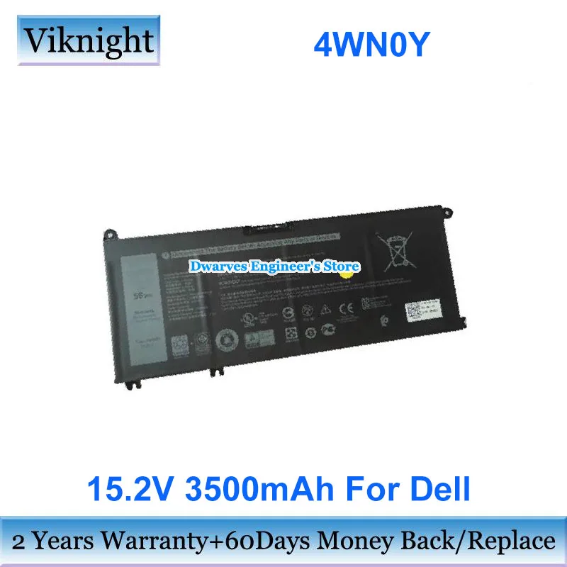 15 2 В 3500 мАч 56 Втч 4WN0Y JYFV9 M245Y зарядка для Dell Inspiron 13 серии 7577 7778 7779 7353 аккумуляторы