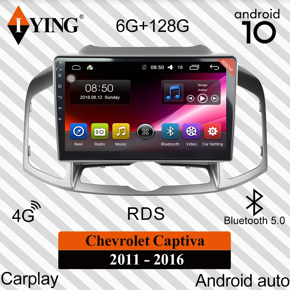 

IYING Android авто для Chevrolet Captiva 1 2011-2016 Android экран для автомобиля мультимедийный видеоплеер Carplay аудио система