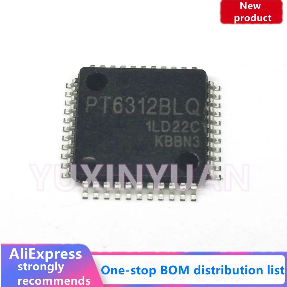 

5 шт./лот PT6312BLQ QFP44 IC новый в наличии