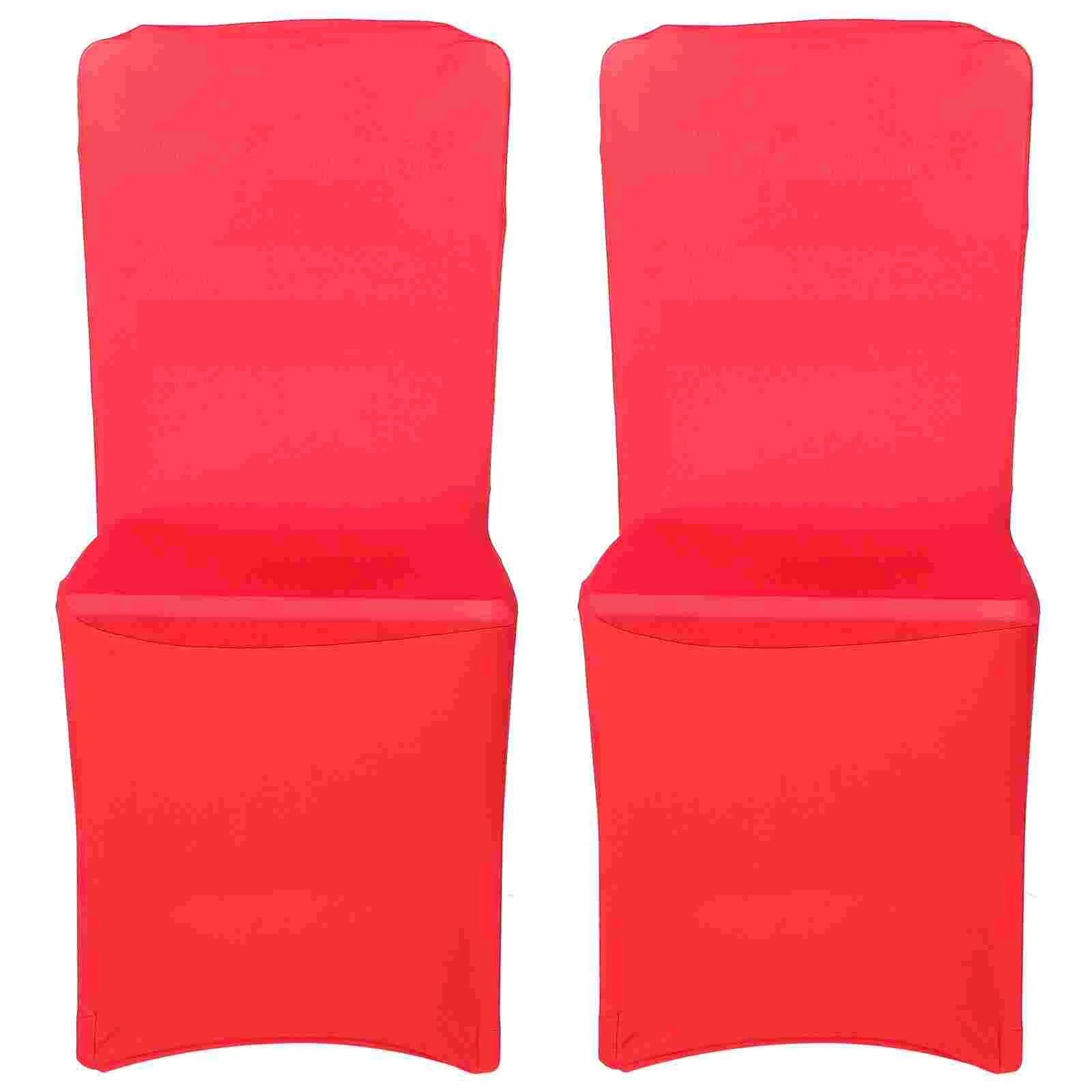 

2pcs Party Folding Chair Covers Banquet Dining Chair Covers Chairs Covers for Chair Banquet