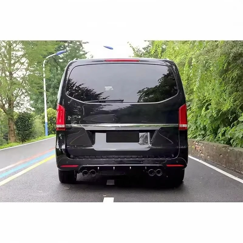 Новый комплект обвесов BeHi V-Class W447 V800 Style из полипропилена: металлическая передняя решетка радиатора серебристого цвета (art.: 3920dbd6690f4) - 3920dbd6690f4