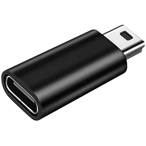 Адаптер Micro B-Type C, 5-контактный разъем USB Type-C для передачи данных, для камер Samsung, MP3, ПК