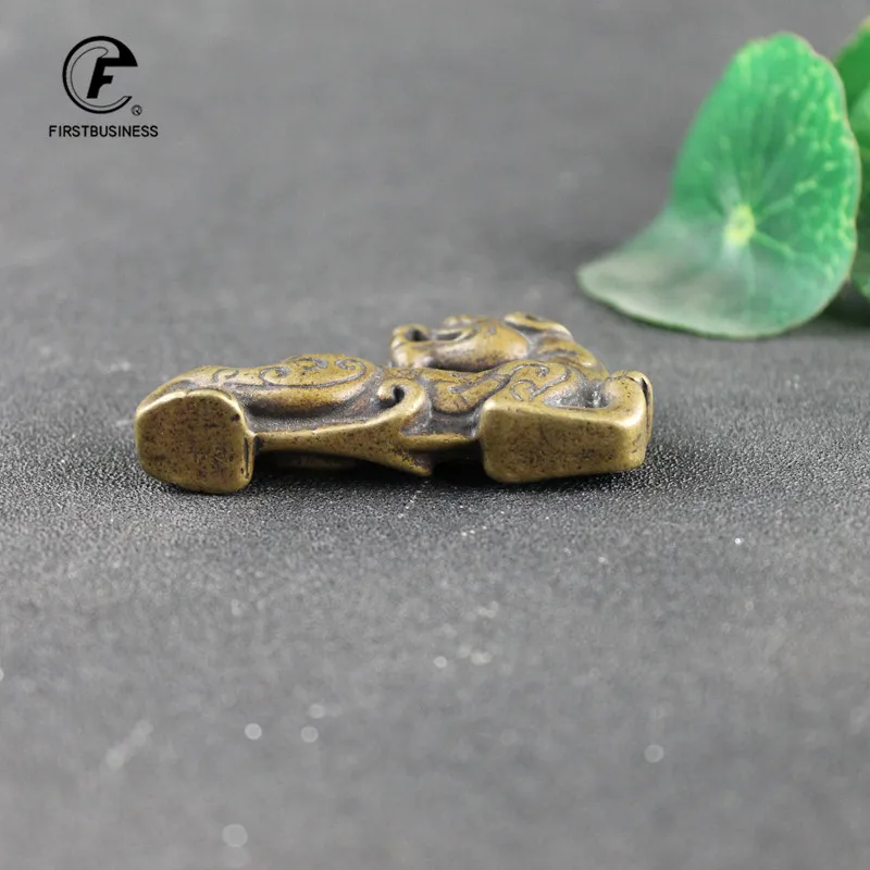 Винтажные китайские фигурки мифологических животных на удачу Pixiu миниатюры