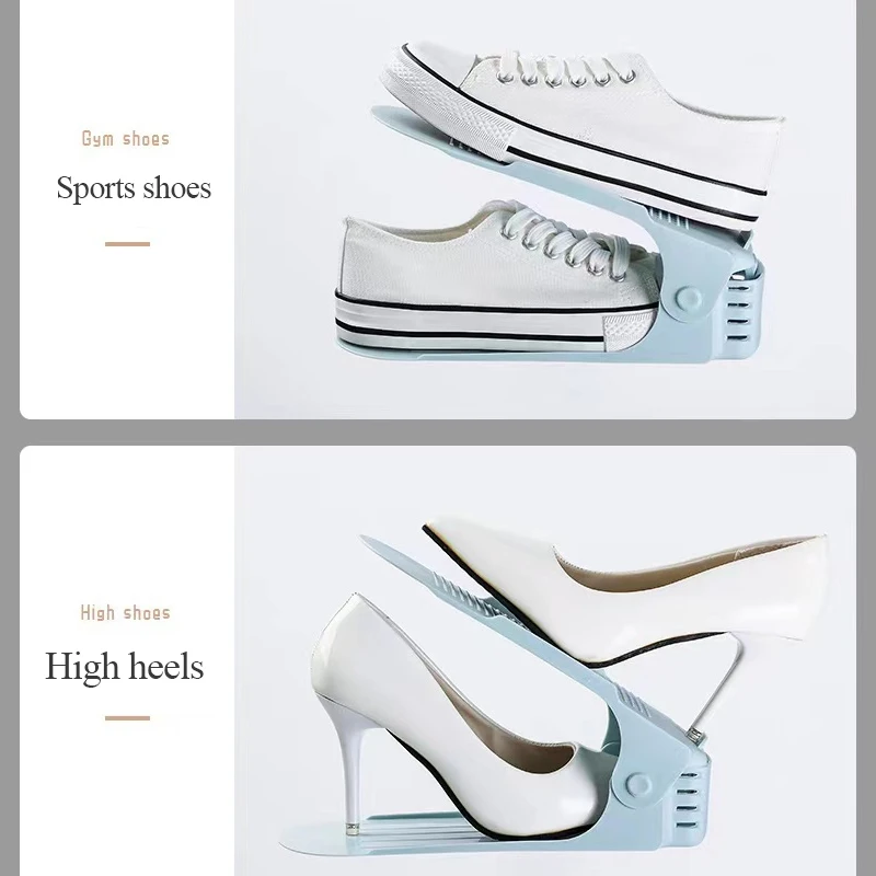 10 шт. двойная полка для обуви