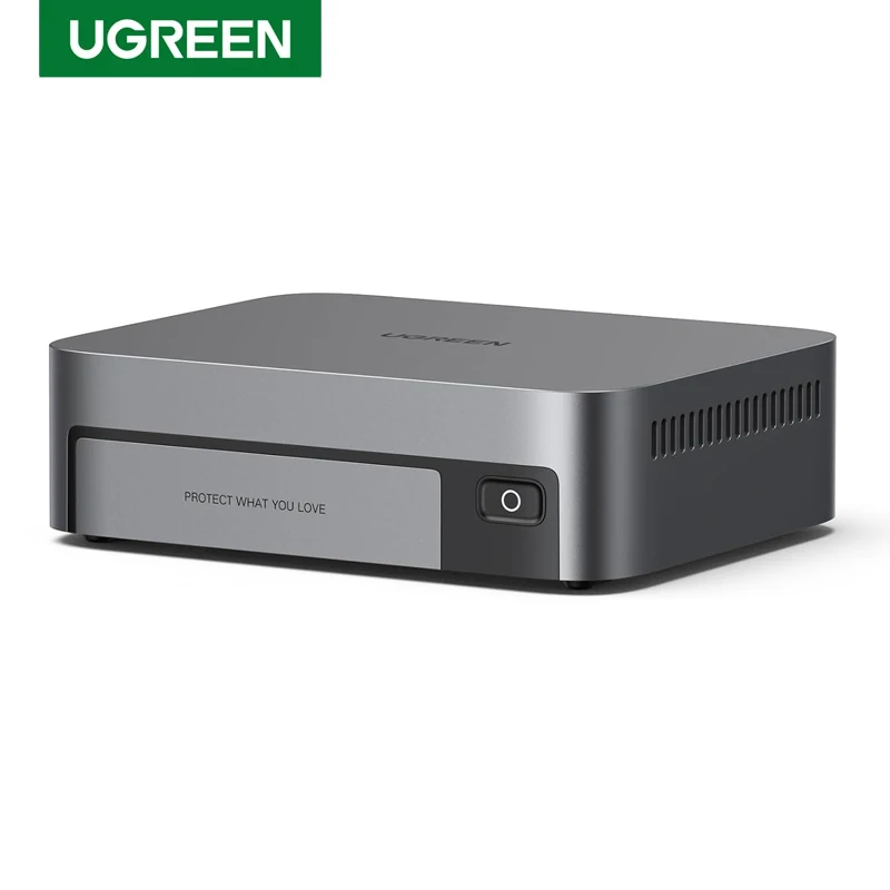 Фото UGREEN NASync DXP480T Plus — 4-дисковое сетевое хранилище (NAS) на базе флеш-накопителей, высокоскоростное, с процессором I5 1235u (10-ядерный), 8 ГБ оперативной памяти DDR5, 128 ГБ SSD №3