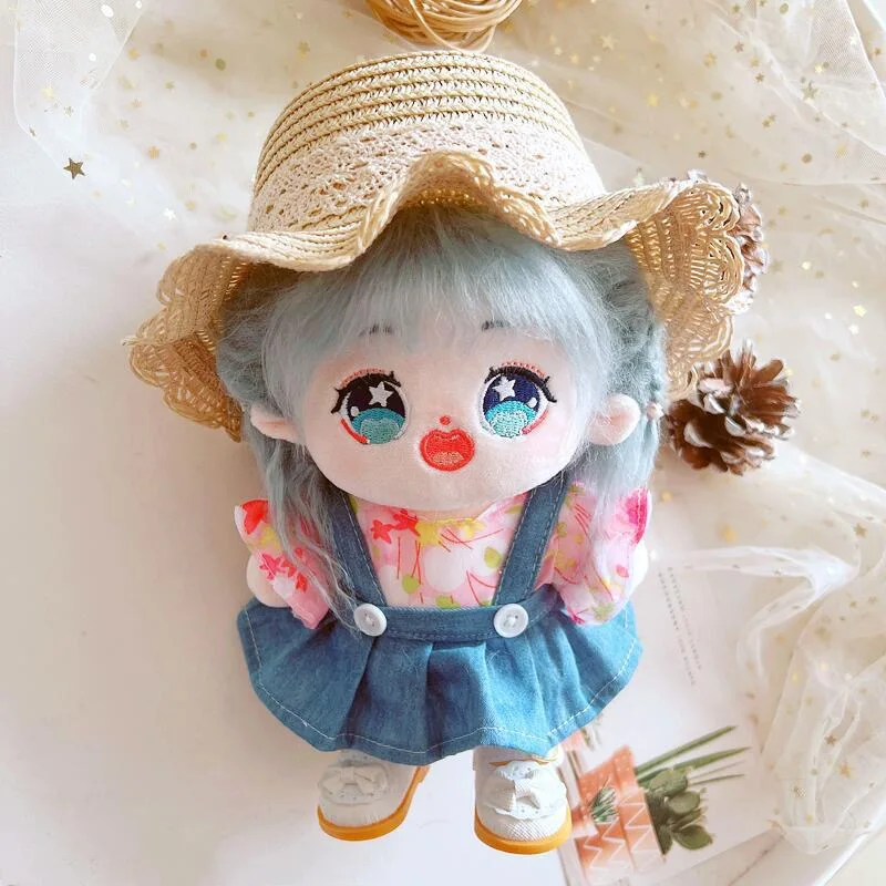 

Новинка, 20 см хлопковая детская одежда, куклы-идол, звезда, Симпатичные мягкие фигурки, игрушки, хлопковая детская кукла, плюши, игрушки для девочек