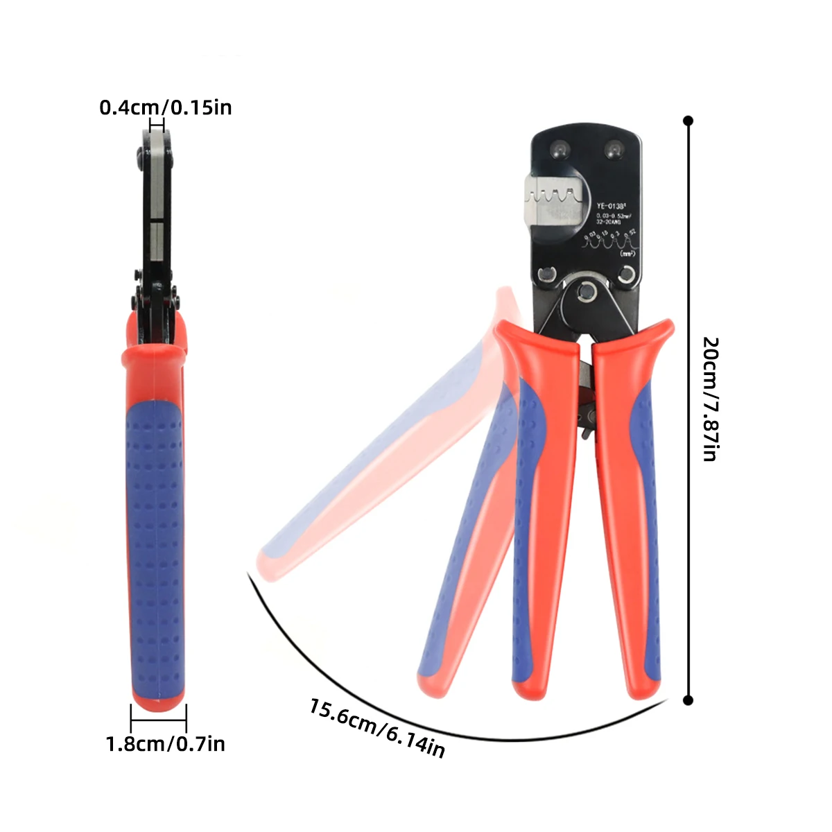 Обжимной Инструмент С Концевой Фрезой Микророзеткой Для XH2.54/PH2.0/ZH1.5 D-Sub Открытыми