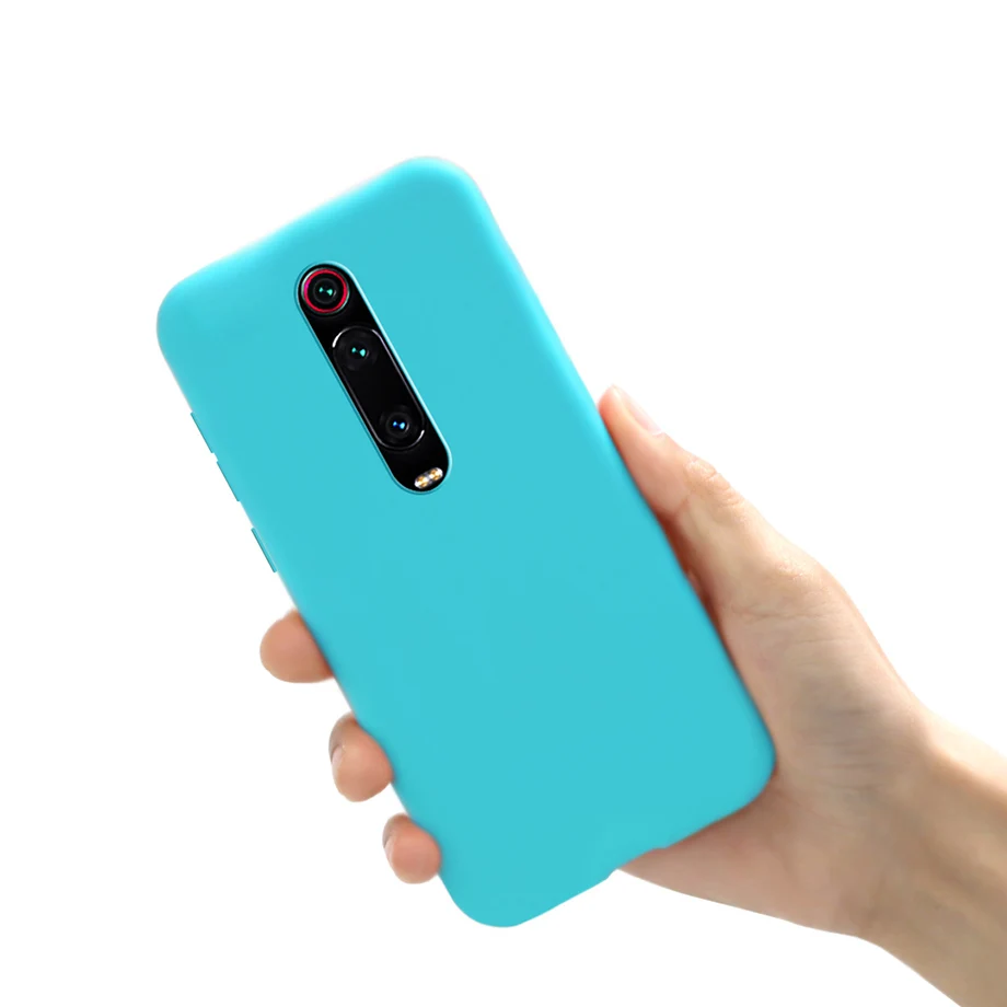 Фото Роскошный жидкий силиконовый чехол для Xiaomi Mi 9T Pro, матовый чехол для Xiaomi 9T 9 T Mi9T Pro, мягкий чехол-накладка №4