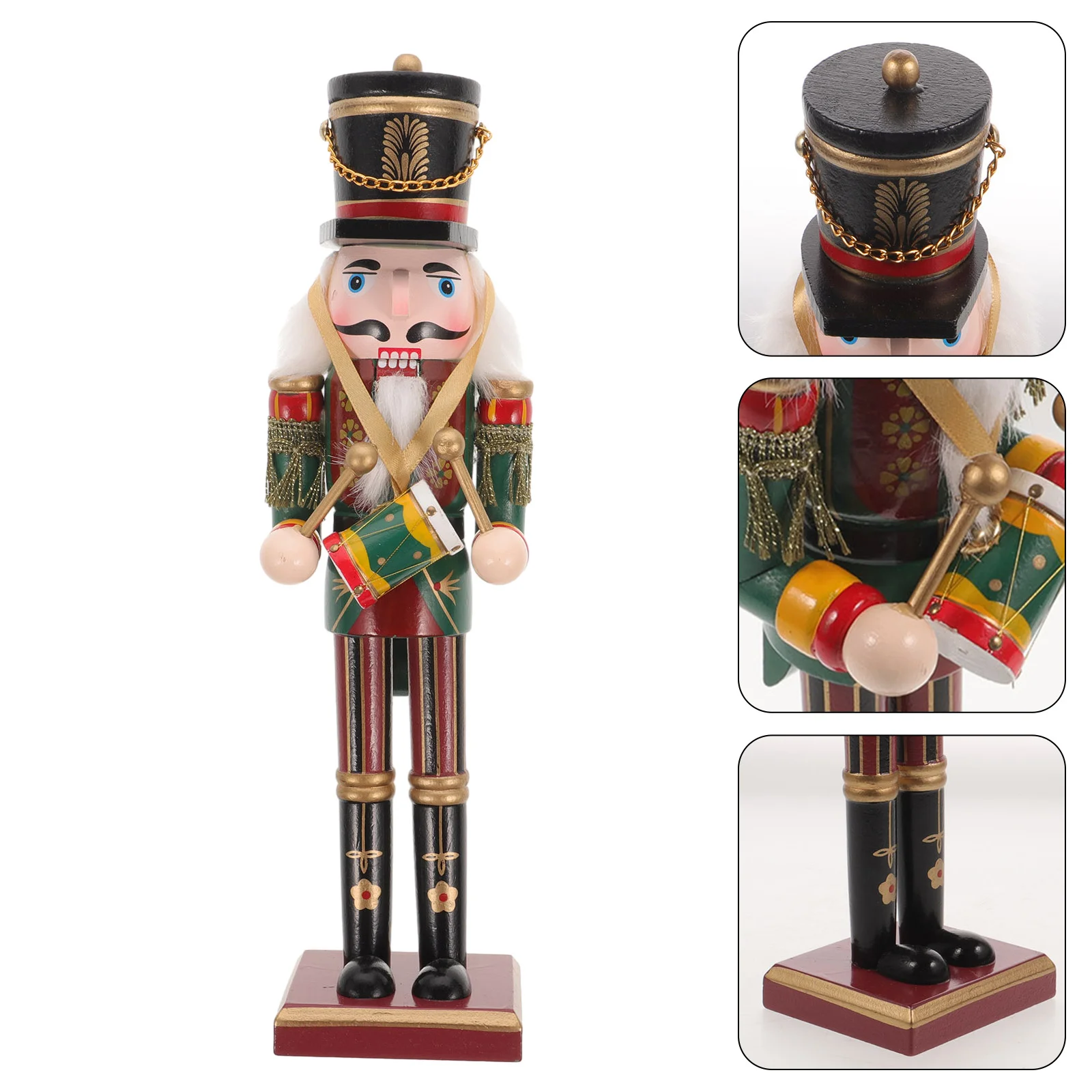 

Nutcracker Calendar Wood Desktop Xmas Table Ornament Nutcrackers Outdoor Christmas Decorations Gift Party Favor Toddler 2023
