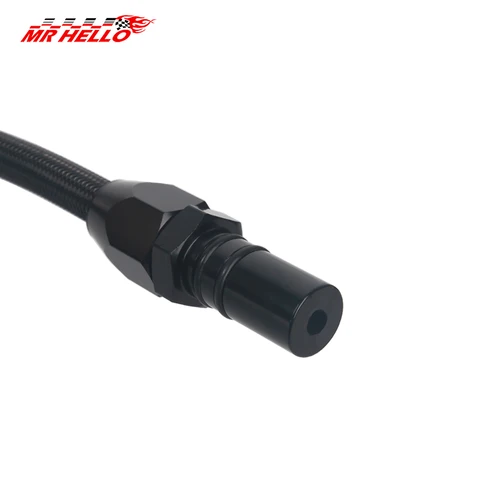 Трубка масляного щупа из нержавеющей стали с черным корпусом — совместима с щупом трансмиссии GM 4L80E LS LS1 LS3 LS6 LSX