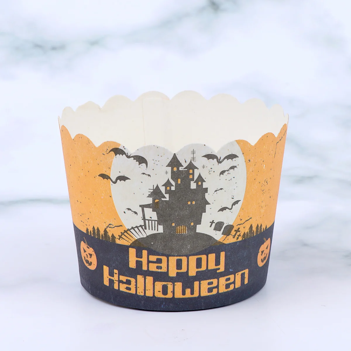 

50 Cupcake Liner Paper Cups Colorful Stackable Grease-proof Cake Paper Cup