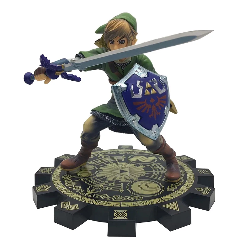 

The Legend Of Zelda Link Figure Anime Model GK Master Sword Action Figurine 1/7 20cm Height Statue Collection Toy Figma