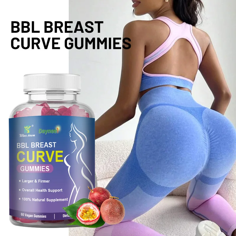 

1 bottle BBL breast curve gummies Slimming Buttocks Butt Firming Breast Enhancement Lifting Fast Growth Anti-Aging