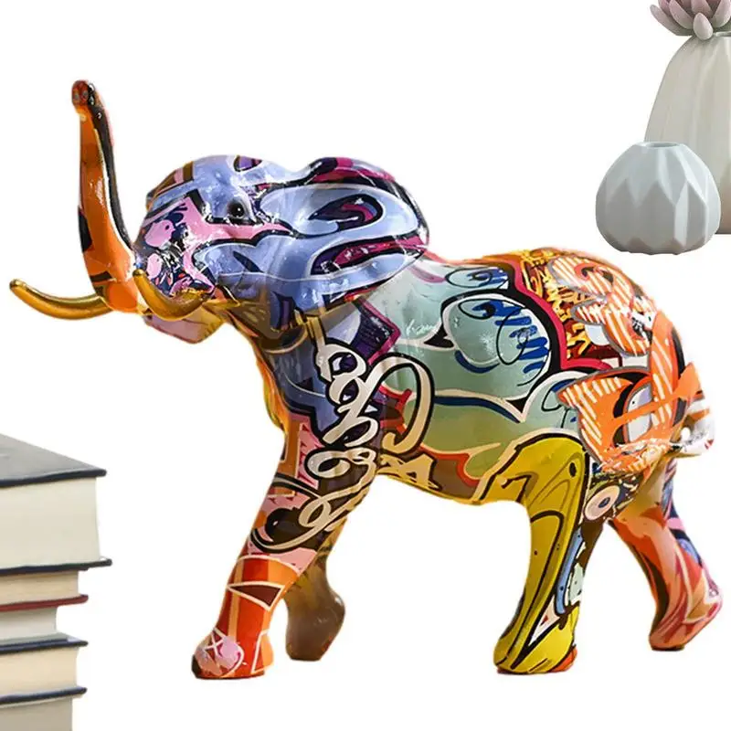 

Красочная фотография, оригинальное Искусство граффити из смолы, разноцветная фотостойка для домашнего декора, гостиной