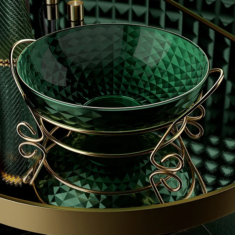 Роскошная Фруктовая тарелка в Европейском стиле креативная Золотая железная