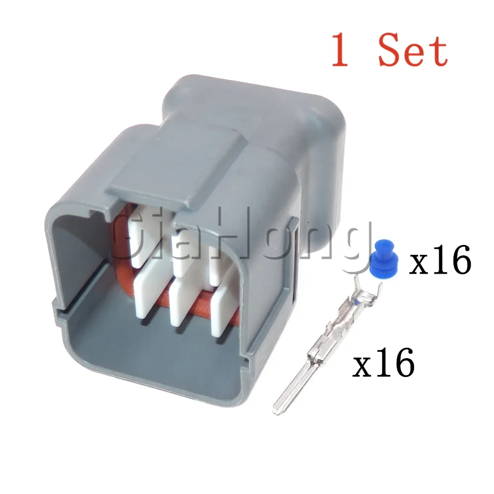 

1 комплект, 16-контактная вилка переменного тока в сборе, автоматическая вилка проводки 6189-0715, автоаксессуары 6188-0495, автомобильный масляный насос трансмиссии, электрическая розетка для проводов