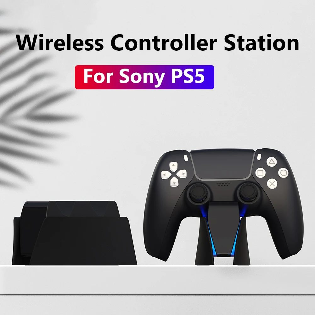 for ps5 dual fast charger wireless controller usb type c charging cradle dock station for sony ps5 joystick gamepad new portable free global shipping