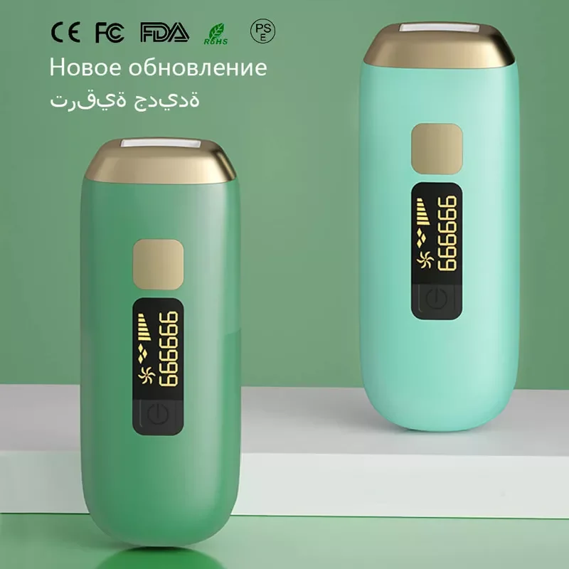 

Laser Hair Removal Device 999999 Flashes IPL Permanent Painless Hair Epilator Professional Freezing Point Hair Removal