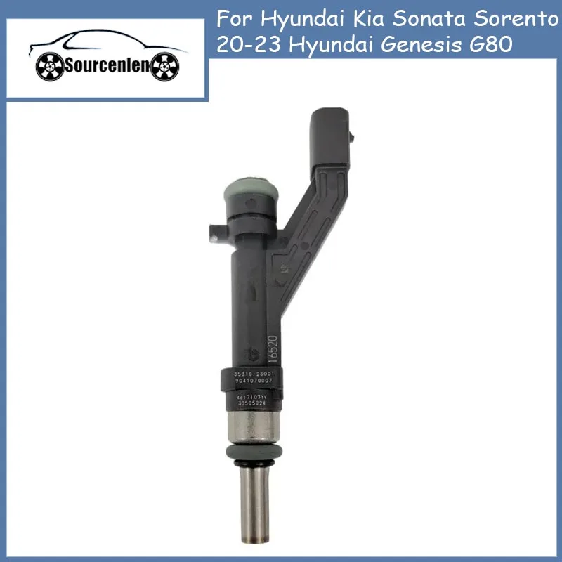 1 шт. для Hyundai Kia Sonata Sorento 20-23 Genesis G80 топливная форсунка OEM 353102 S001 35310-2S001