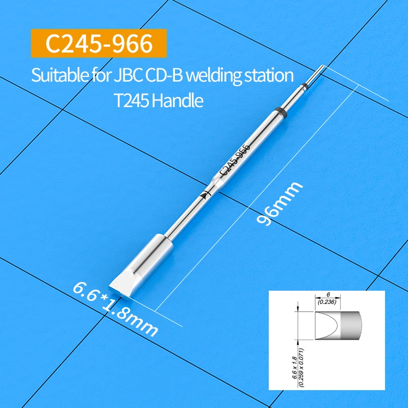 

Сварочные наконечники для паяльника JBC T245 ZHZZ