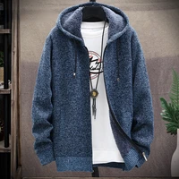 2022 winter new mens knitted thicken mens coats male sweater casual keep warm male cardigan sweaters men size m 3xl