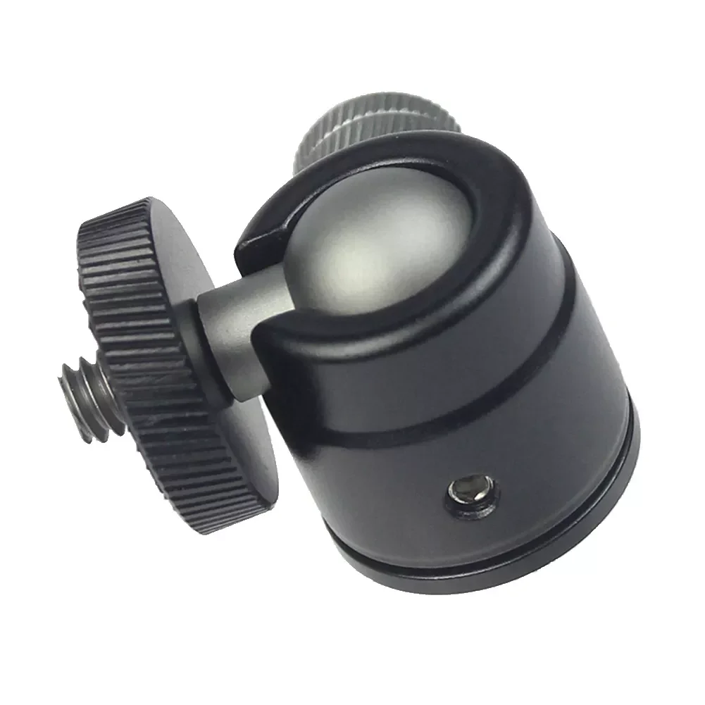 

Live Streaming With 1/4 Thread Accessories Tripod Mini Mount Panorama DSLR Camera Photography Ball Head 360 Degrees Swivel Stand