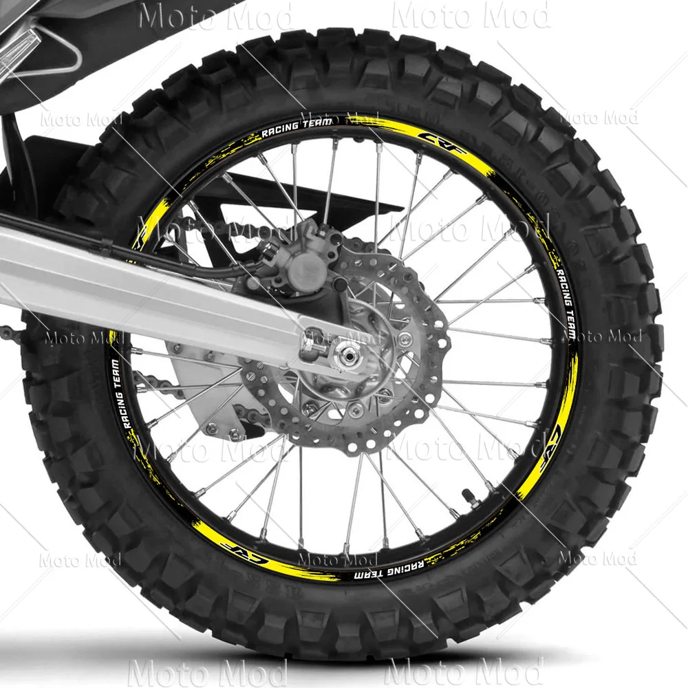 Для Honda CRF 450 crf 250 l 300L 450x 450r 250r 250f 150l 230 Светоотражающая наклейка на колесо мотоцикла