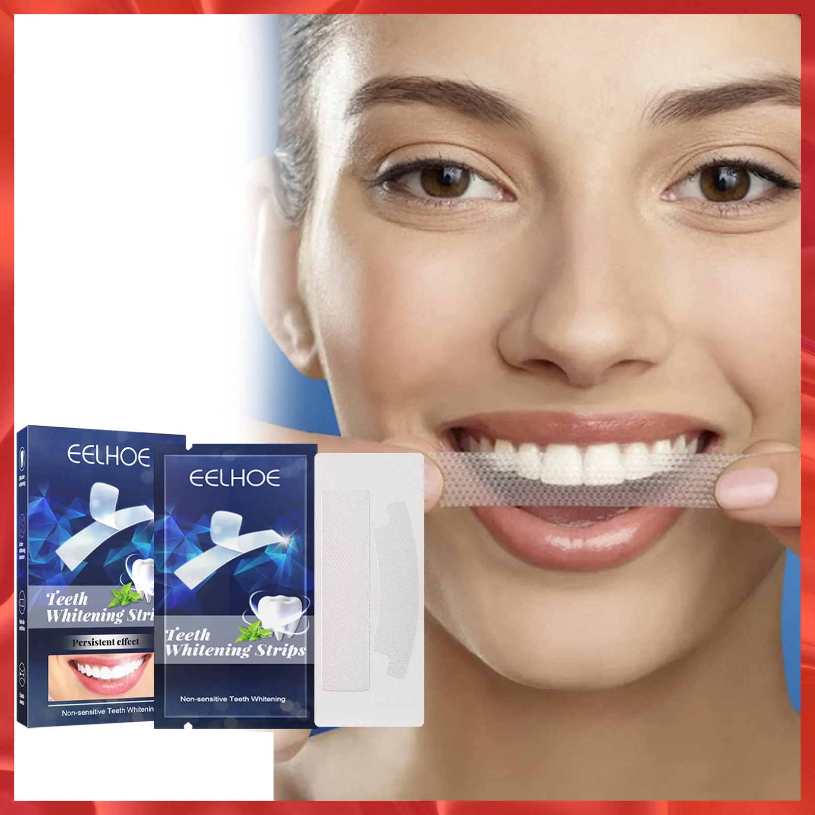 

Teeth Whitening Sticker Ultra Gel Bleaching Tooth Whiten Strips Remove Yellow Teeth Repair Tooth Enamel Oral Care Dental Hygiene