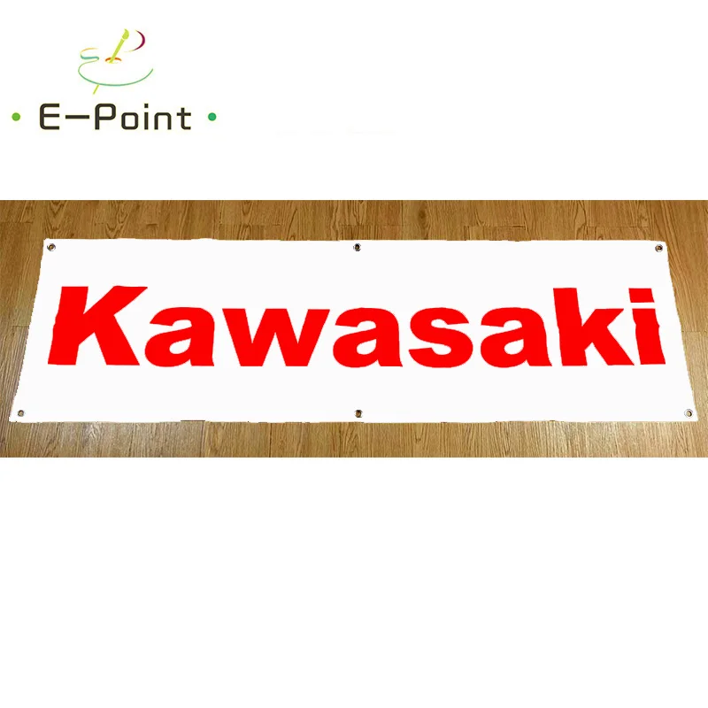 

130GSM 150D Material Japan Kawasaki Motorcycles Banner 3ft*5ft (90*150cm) Size for Home Flag Indoor Outdoor Decor yhx173
