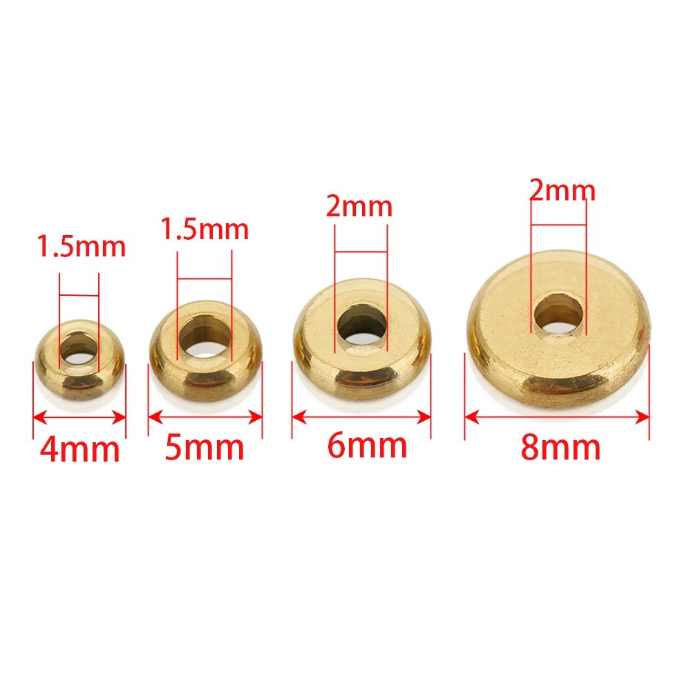 20 шт. 50 бусины из нержавеющей стали